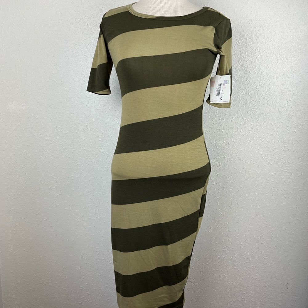 NWT LulaRoe Julia Midi Dress Size XXS